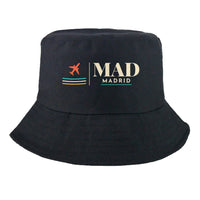 Thumbnail for Adolfo Suarez Madrid-Barajas Airport (MAD) summer hat - black