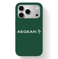 Thumbnail for Aegean Airlines design on dark green iPhone 17 Pro MagSafe case