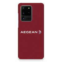 Thumbnail for Aegean Airlines design on samsung case - dark red