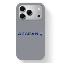 Thumbnail for Aegean Airlines design on gray iPhone 17 Pro MagSafe case