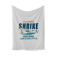 Thumbnail for Aero Commander 500S Shrike Commander - Cartoon - Blanket - Light Gray
