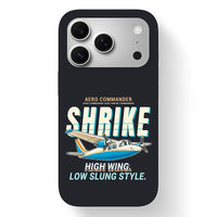 Thumbnail for Aero Commander 500S Shrike Commander - Cartoon - MagSafe iPhone 17 Pro - Black