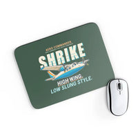 Thumbnail for Aero Commander 500S Shrike Commander - Cartoon - Mouse Pad - Dark Green