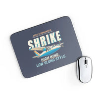 Thumbnail for Aero Commander 500S Shrike Commander - Cartoon - Mouse Pad - Navy Blue