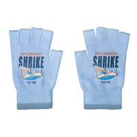 Thumbnail for Aero Commander 500S Shrike Commander - Gloves - Cut - Cartoon + Name - Light Blue