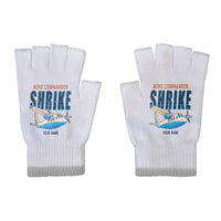 Thumbnail for Aero Commander 500S Shrike Commander - Gloves - Cut - Cartoon + Name - Light Gray