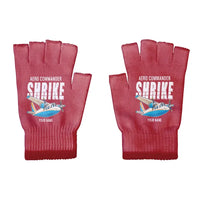 Thumbnail for Aero Commander 500S Shrike Commander - Gloves - Cut - Cartoon + Name - Red