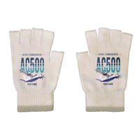 Thumbnail for Aero Commander 500S Shrike Commander - Gloves - Cut - Original + Name - Beige