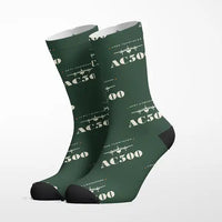 Thumbnail for Aero Commander 500S Shrike Commander - Heritage - Socks - Alpine Green