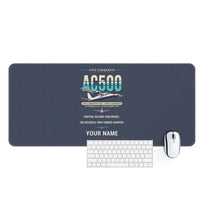 Thumbnail for Aero Commander 500S Shrike Commander - Original + Name - Desk Mat - Navy Blue