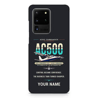 Thumbnail for Aero Commander 500S Shrike Commander - Original + Name - Samsung Case - Black