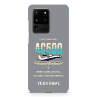 Thumbnail for Aero Commander 500S Shrike Commander - Original + Name - Samsung Case - Gray