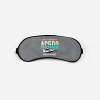 Thumbnail for Aero Commander 500S Shrike Commander - Original + Name - Sleep Mask - Gray