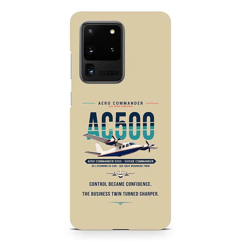 Aero Commander 500S Shrike Commander - Original - Samsung Case - Beige