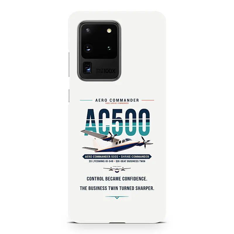 Aero Commander 500S Shrike Commander - Original - Samsung Case - White