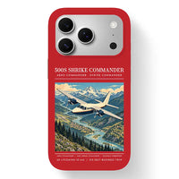 Thumbnail for Aero Commander 500S Shrike Commander - Poster - MagSafe iPhone 17 Pro - Red