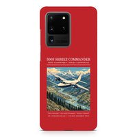 Thumbnail for Aero Commander 500S Shrike Commander - Poster - Samsung Case - Red