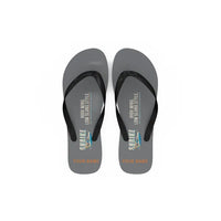Thumbnail for Aero Commander 500S Shrike Commander - Slippers - Flip Flops - Cartoon + Name - Gray