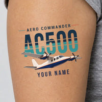 Thumbnail for Aero Commander 500S Shrike Commander - Tattoo - Original + Name