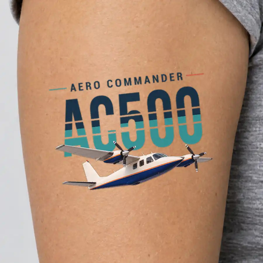 Aero Commander 500S Shrike Commander - Tattoo - Original