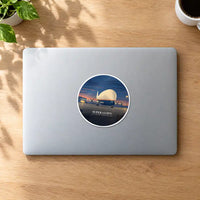 Thumbnail for Aero Spacelines Super Guppy - 3D - Circle Sticker - MacBook