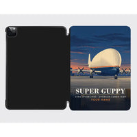 Thumbnail for Aero Spacelines Super Guppy - 3D + Name - iPad Case - Black