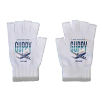 Thumbnail for Aero Spacelines Super Guppy - Gloves - Cut - Original + Name - Light Gray