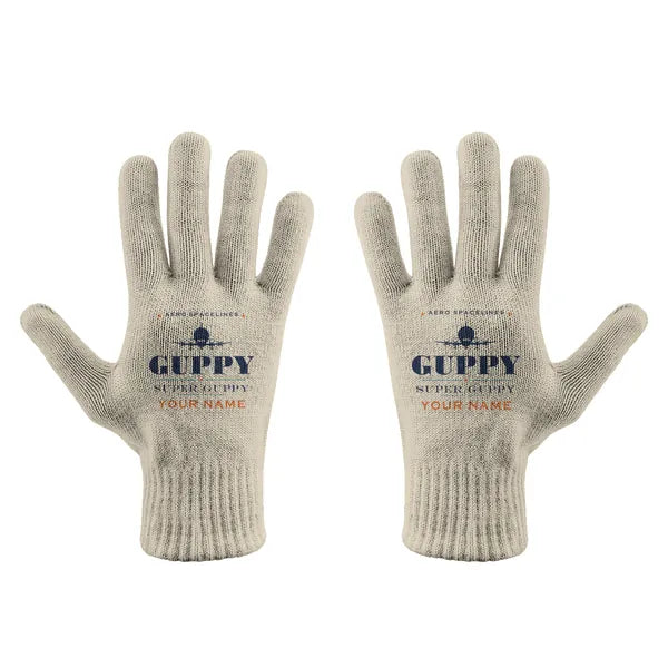 Aero Spacelines Super Guppy - Gloves - Full - Heritage + Name - Beige