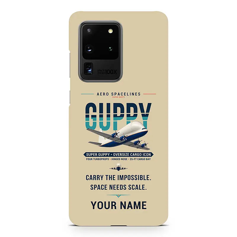 Aero Spacelines Super Guppy - Original + Name - Samsung Case - Beige