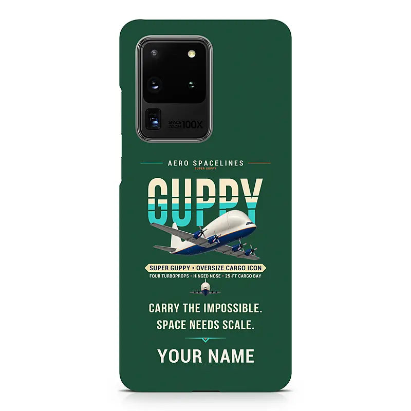 Aero Spacelines Super Guppy - Original + Name - Samsung Case - Dark Green