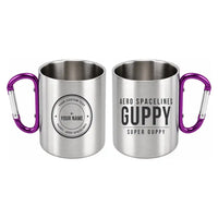 Thumbnail for Aero Spacelines Super Guppy - Outdoors Mug - Tag + Name - Purple