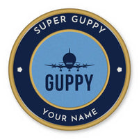 Thumbnail for Aero Spacelines Super Guppy Patches - Circle + Name - Navy Sky