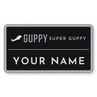 Thumbnail for Aero Spacelines Super Guppy Patches - Rectangle + Name - Black Silver