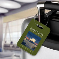 Thumbnail for Aero Spacelines Super Guppy - Poster - Luggage Tag - Green Army