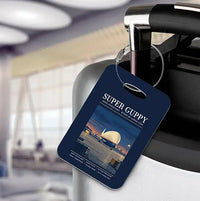 Thumbnail for Aero Spacelines Super Guppy - Poster - Luggage Tag - Navy Blue