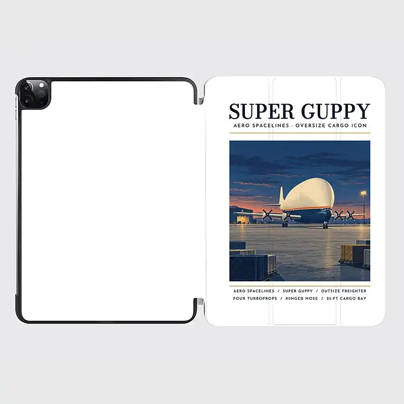 Aero Spacelines Super Guppy - Poster - iPad Case - White