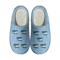 Thumbnail for Aero Spacelines Super Guppy - Slippers - Cotton - Cartoon Pattern - Light Blue