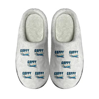 Thumbnail for Aero Spacelines Super Guppy - Slippers - Cotton - Cartoon Pattern - White