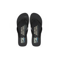 Thumbnail for Aero Spacelines Super Guppy - Slippers - Flip Flops - Cartoon - Black