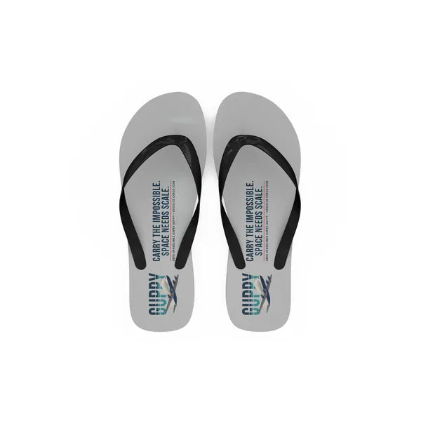 Aero Spacelines Super Guppy - Slippers - Flip Flops - Original - Light Gray