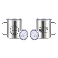 Thumbnail for Aero Spacelines Super Guppy - Stainless Steel Mug - Tag + Name - Silver