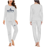 Thumbnail for Aero Spacelines Super Guppy - Women Pajamas - Heritage Chest - Light Gray