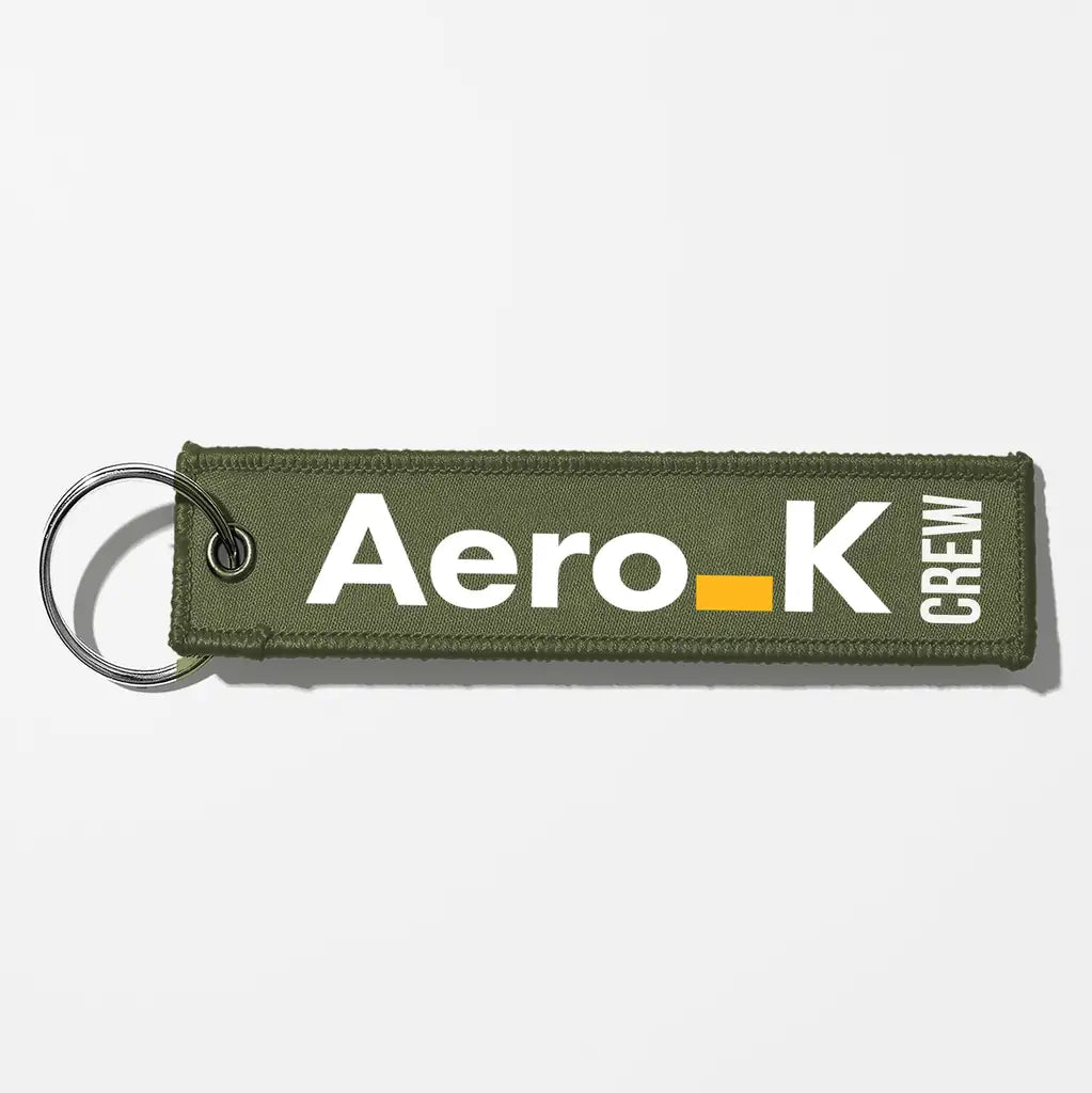 Aero K Tag Key Chains - Green Army - Crew
