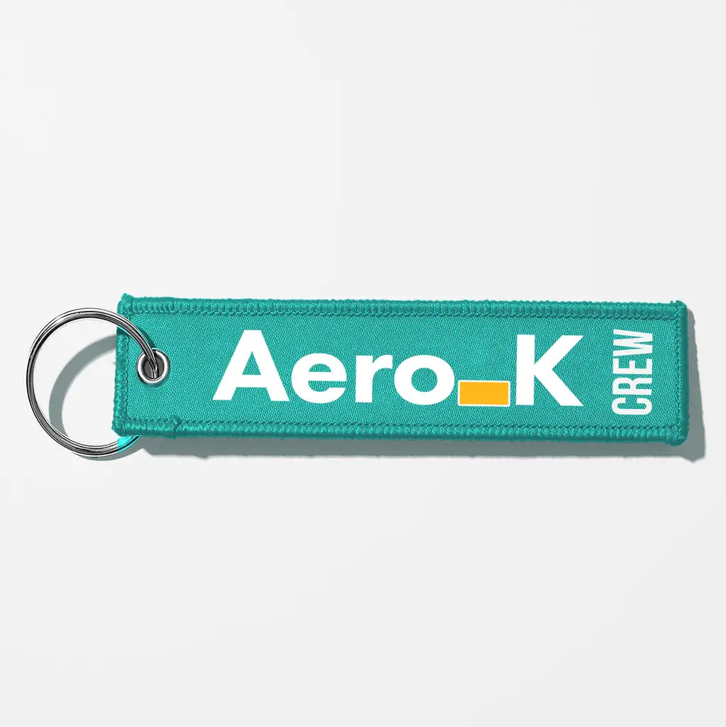 Aero K Tag Key Chains - Turquoise - Crew