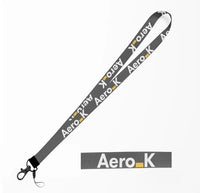 Thumbnail for Aero K lanyard - gray