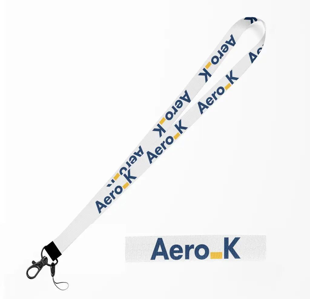 Aero K lanyard - white