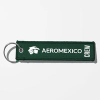 Thumbnail for Aero Mexico Tag Key Chains - Dark Green - Crew