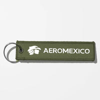 Thumbnail for Aero Mexico Tag Key Chains - Green Army
