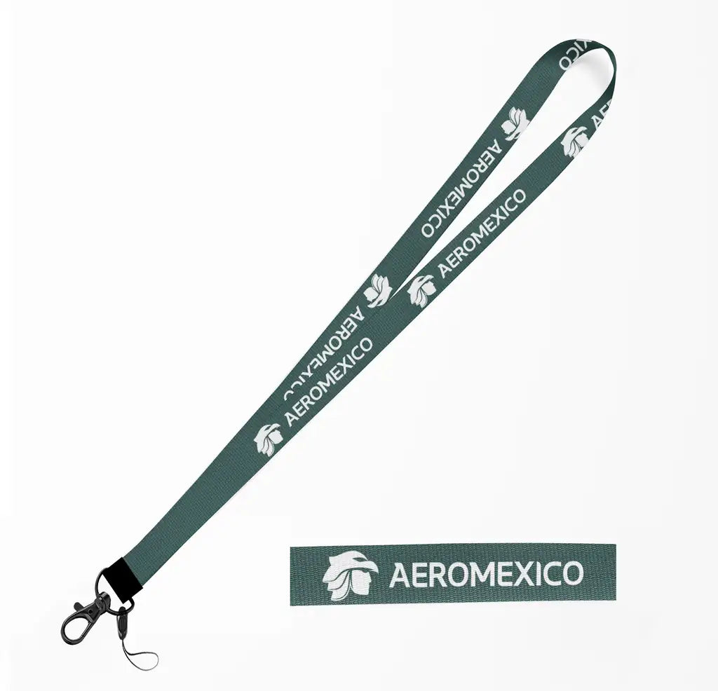 Aero Mexico lanyard - dark green