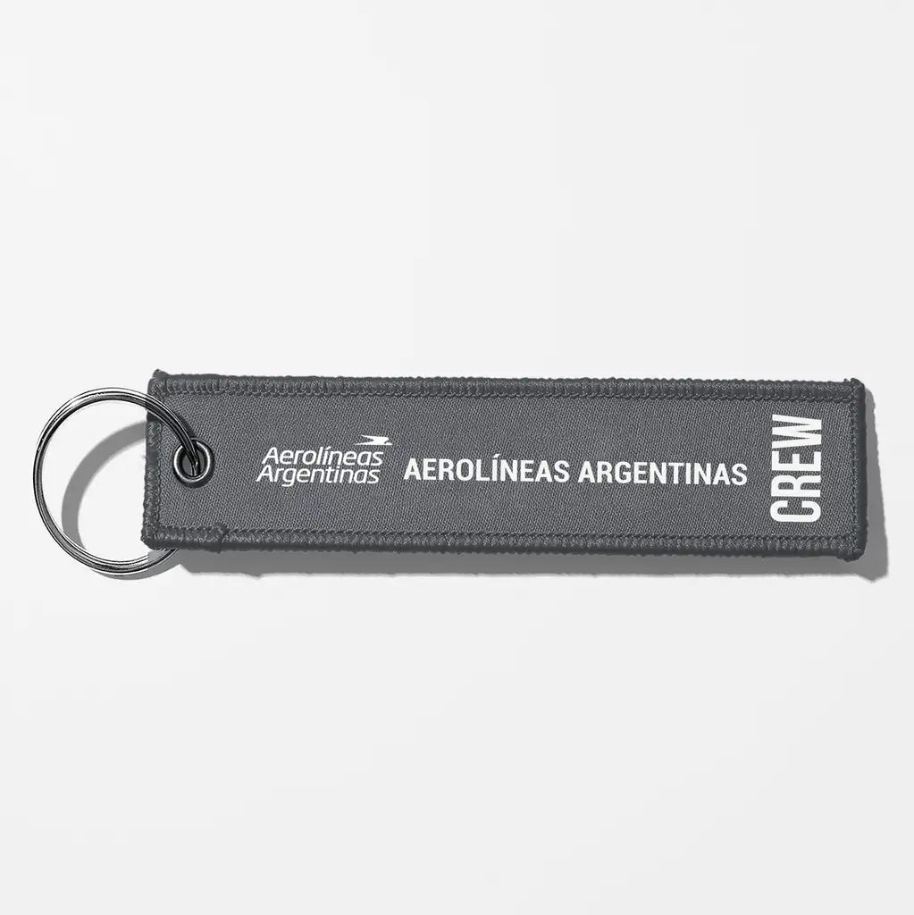 Aerolineas Argentina Tag Key Chains - Gray - Crew